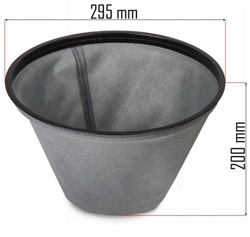 FILTR WORKOWY DO POPIOŁU SEPARATORA PŁÓTNO 295mm PM-ESP-2000-FP na Arena.pl