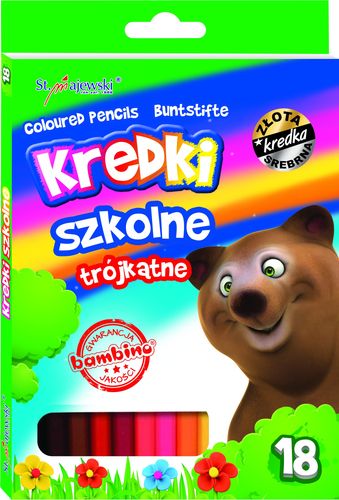 Kredki Bambino Ołówkowe 18Kol 18Cm 2670 A'8 na Arena.pl