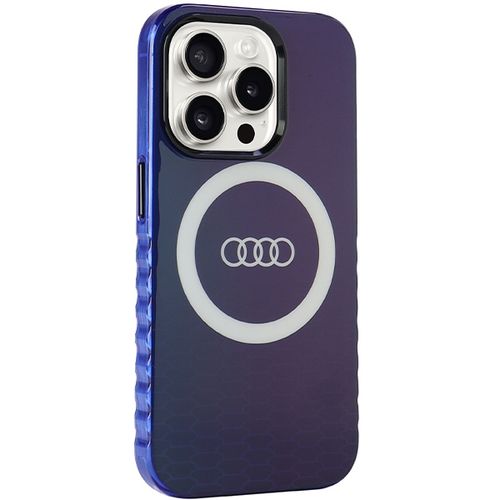 Etui Audi do iPhone 15 Pro, Niebieski, MagSafe na Arena.pl