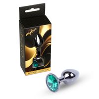 Mylove Toys - Jewellery Dark Silver Plug- Green