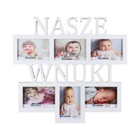 Multirama ramka na zdjęcia z napisem Nasze Wnuki 6 zdjęć dzień Babci