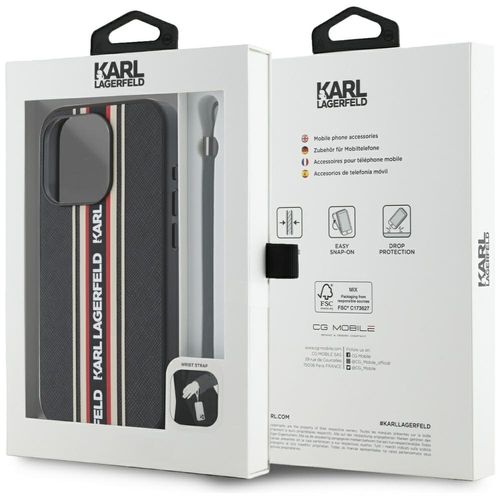 Etui Karl Lagerfeld do iPhone 15 Pro Max, Czarny na Arena.pl
