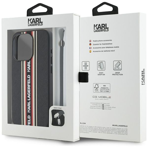 Etui Karl Lagerfeld do iPhone 15 Pro Max, Czarny zdjęcie 7