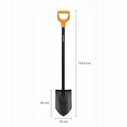 FISKARS SOLID szpadel 18x117cm OSTRY na Arena.pl