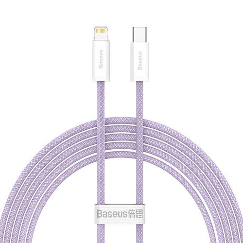 kabel usb-c do lightning baseus dynamic series, 20w, 2m (fioletowy) na Arena.pl
