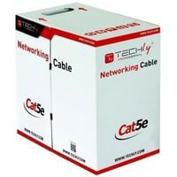 TECHLY SKRĘTKA F/UTP CAT5E DRUT 305M CCA ZEWNĘTRZNA CZARNA 029167
