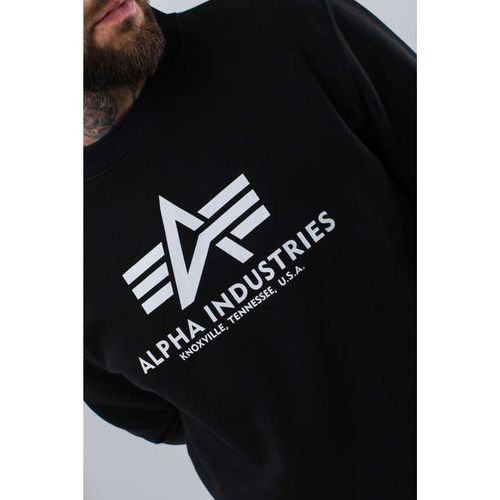Alpha Industries BASIC SWEATER 03 BLACK Rozmiar - L na Arena.pl