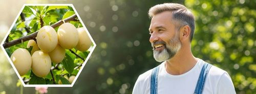 Śliwa Węgierka Biała Drzewko Sadzonka Bardzo Stara I Słodka na Arena.pl