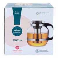 Zaparzacz dzbanek duży Altom Design Sencha 2600 ml na 12 filiżanek