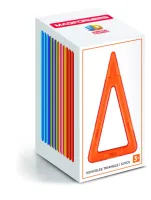Trójkąty wysokie. Magformers, 12 elementów