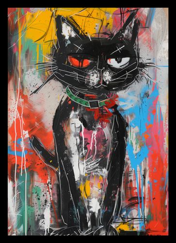 Plakat 21x29,7cm Gburowaty Kiciak na Arena.pl