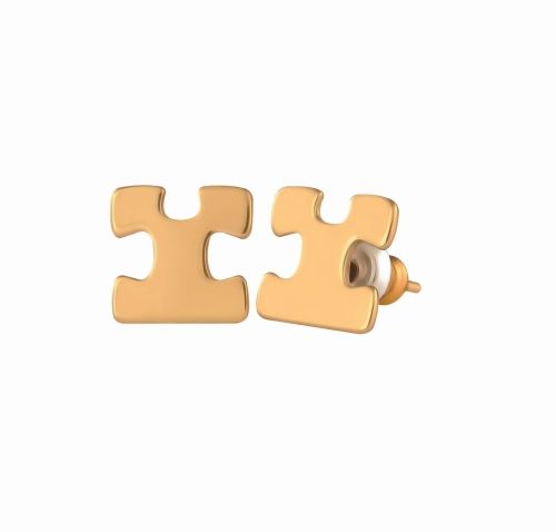 Kolczyki puzzle (P14446AU) zdjęcie 1