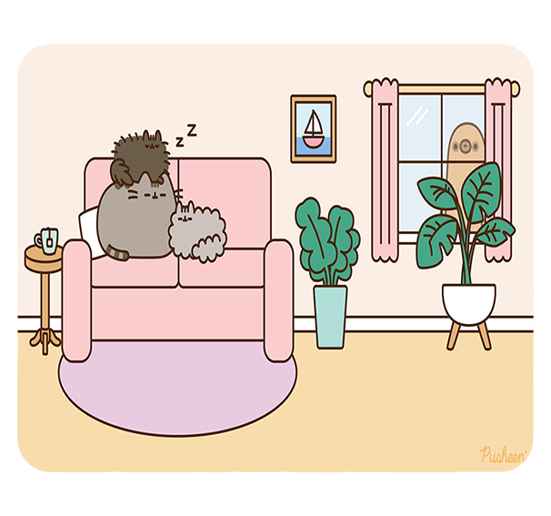 Podkładka pod myszkę Pusheen zdjęcie 1