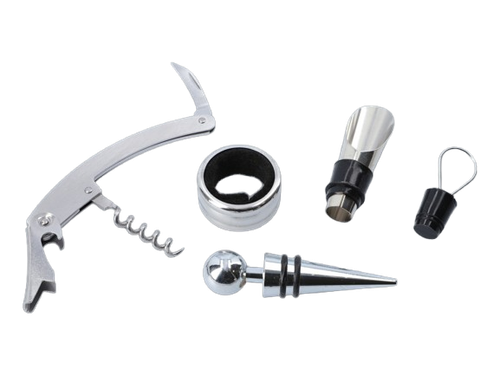 Drewniana Skrzynka na Wino z Akcesoriami – Elegancki Zestaw do Wina na Arena.pl