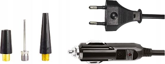 KOMPRESOR SAMOCHODOWY 12V + 230V SPRĘŻARKA DO KÓŁ zdjęcie 6
