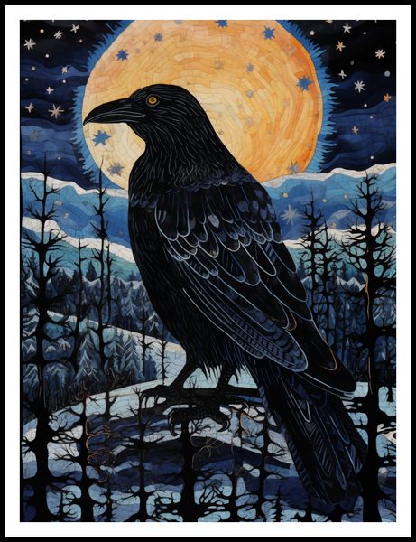 Plakat 75x100cm Kruczy Mąciciel zdjęcie 3