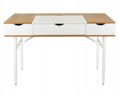 biurko eleganckie do gabinetu biura szuflada nowoczesne duże komputerowe na Arena.pl