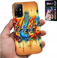 ETUI DO OPPO RENO 5Z / A94 5G - GITARA ELEKTRYCZNA, ROCK AND ROLL, METAL