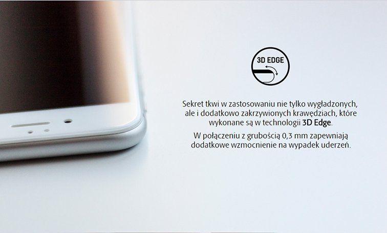 3Mk Hardglass Max 3D Szkło Hartowane Do Iphone 7/8 zdjęcie 9
