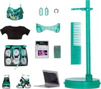 RAINBOW LALKA Shadow High Berrie Skies Green Zestaw Dodatki 592808 + AKCES