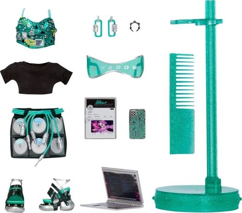 RAINBOW LALKA Shadow High Berrie Skies Green Zestaw Dodatki 592808 + AKCES na Arena.pl