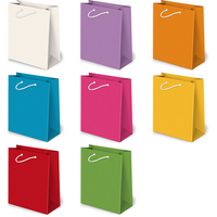 torebki ozdobne 10szt 16 x 24 x 7,5 cm t-4 eko set 2 jasne kolory