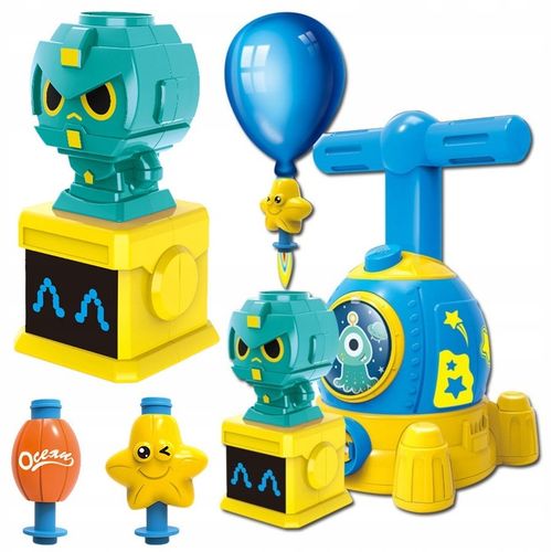 Samochód WYRZUTNIA BALONÓW XXL DUŻY ZESTAW Rakieta AUTKA AERODYNAMICZNE na Arena.pl