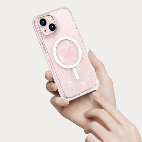 tech-protect flexair hybrid magsafe iphone 15 glitter clear na Arena.pl
