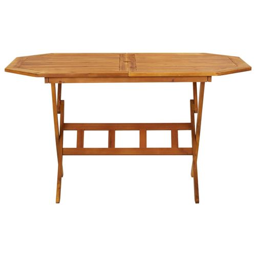 7-częściowy zestaw mebli ogrodowych, lite drewno akacjowe na Arena.pl