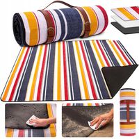 KOC PIKNIKOWY PLAŻOWY 200x200 Z IZOLACJĄ DUŻY WODOODPORNY IZOLACJA STYLOWY