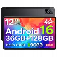Tablet 12" DOOGEE TABG6PRO Android 16 GB 2.4K 36+128 GB 9000 mAh Aparat 13…