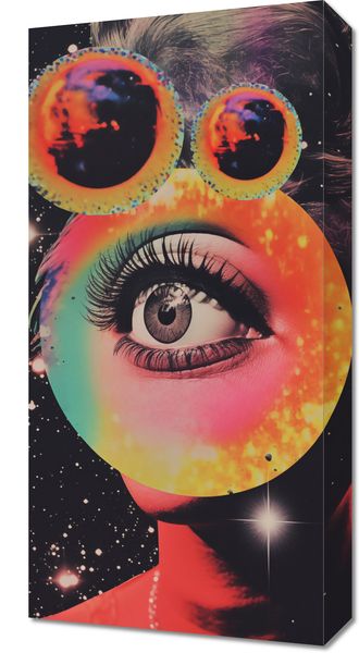 Obraz 30x60cm Oko w Kosmosie zdjęcie 1