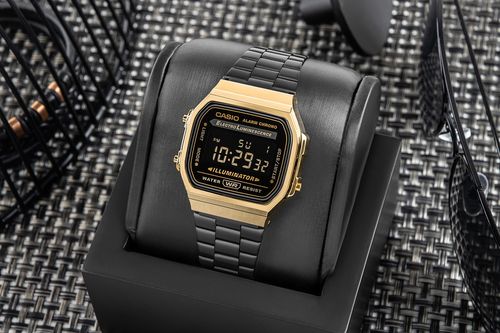 zegarek męski casio vintage a168wegb-1bef + box na Arena.pl