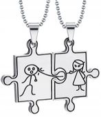 Naszyjnik Yin Yang Przyjaźni best friends Komplet  X33_B