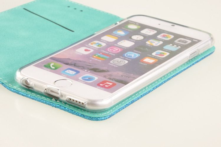 Etui Smart Brokat do APPLE iPhone 6 / 6S niebieski zdjęcie 6