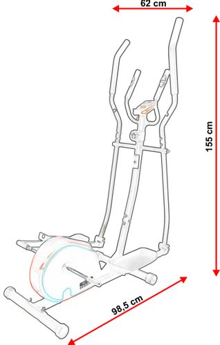 ORBITREK CF950 czarny magnetyczny CODEN max120KG na Arena.pl