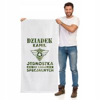 RĘCZNIK KĄPIELOWY 70x140 chłonny + IMIĘ NADRUK PREZENT dla DZIADKA