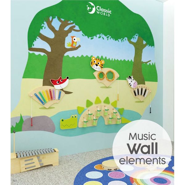 CLASSIC WORLD EDU Muzyczna Tablica Ścienna TYGRYSEK zdjęcie 4
