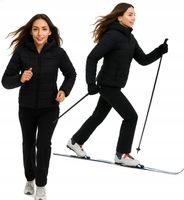 SPODNIE DAMSKIE ZIMOWE NARCIARSKIE SOFTSHELLOWE BIEGI TREKKING