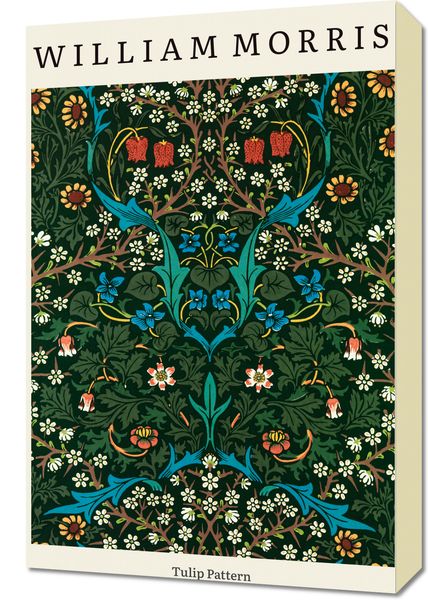 Obraz 40x60cm Design Tulip Pattern, Morris Vintage do Salonu zdjęcie 1