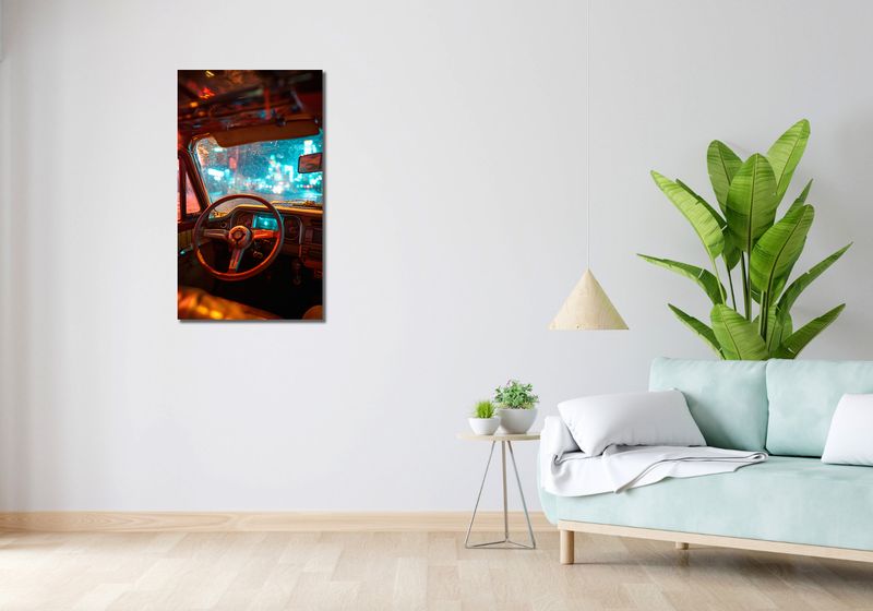 Obraz 50x90cm Nocny Kierowca zdjęcie 2