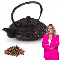 CZAJNICZEK DO HERBATY IMBRYK żeliwny DZBANEK do herbaty Z ZAPARZACZEM Słoń