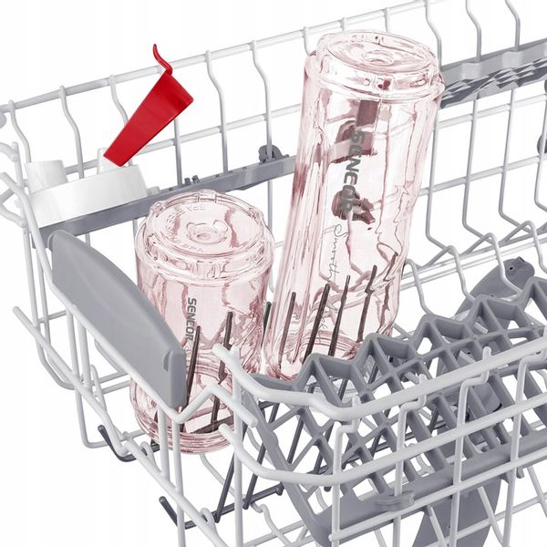 Blender kielichowy do smoothie 500W 0,6L czerwony tritan Sencor SBL 2114RD zdjęcie 12