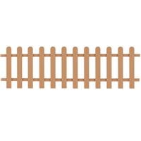 Emaga Płot sztachetowy, WPC, 200x60 cm
