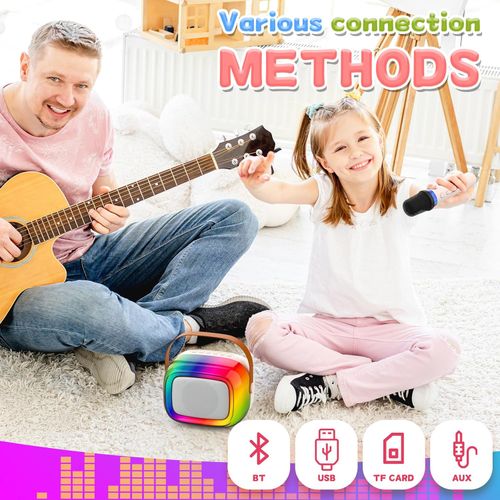 Karaoke GUYUCOM G1 przenośne głośnik karaoke Bluetooth + 2 Mikrofony HIT ! na Arena.pl