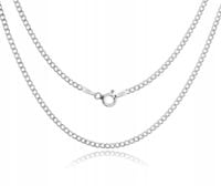 PANCERKA SREBRNY ŁAŃCUSZEK 45 CM DAMSKI MĘSKI 925