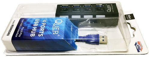 Hub USB 3.0 4-portowy Quer Pro KOM0940 na Arena.pl