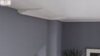 Listwa sufitowa DLSU12 4cm x 16cm gzyms sztukateria ozdobna XPS DECOREM