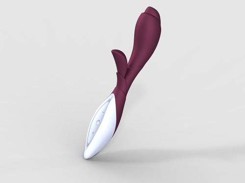 Wibrator ZINI - Zook Dark Wine/White na Arena.pl