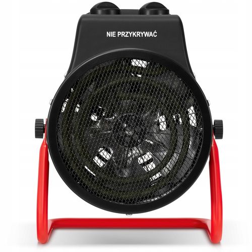 Nagrzewnica elektryczna BAUMR-AG 3,5kW 3500W dmuchawa farelka grzejnik na Arena.pl